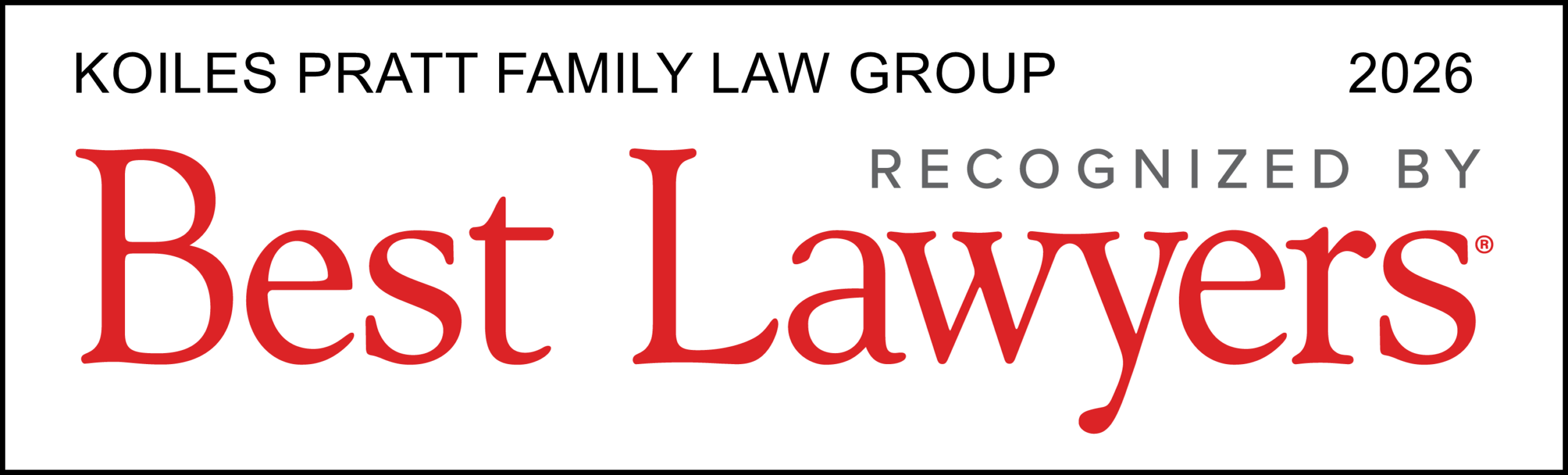 Best Lawyers 2026 badge